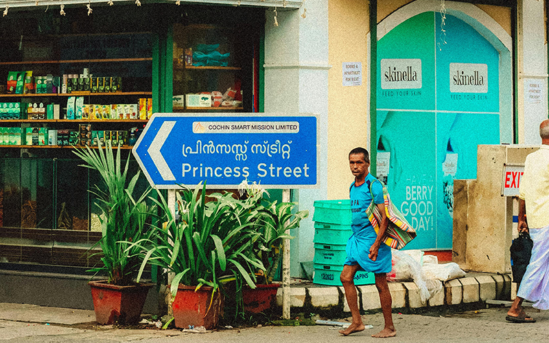 Fort Kochi heritage waterfront — heritage walks and harbour light