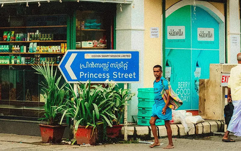 Fort Kochi heritage waterfront — heritage walks and harbour light